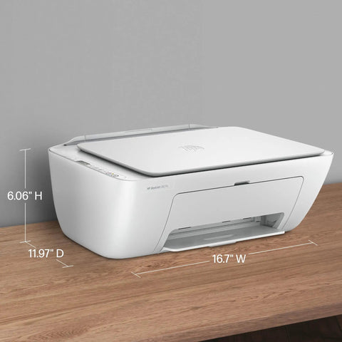 DeskJet 2827e Wireless All In One Color Printer With Scanner And Copier For Home Use AI Enabled 3 Month Instant Ink Trial Included