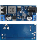 Dual USB 5V 5A Buck Converter Module From 9-36V Input To 5V USB Output 30W Max Step Down DC-DC Regulator Board with terminal ports