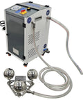 Heavy Duty Automatic Coolant Skimmer For Industrial Oil Water Separation Removes Tramp Oil And Floating Sludge To Extend Cutting Fluid Life 208-240V with connected hoses