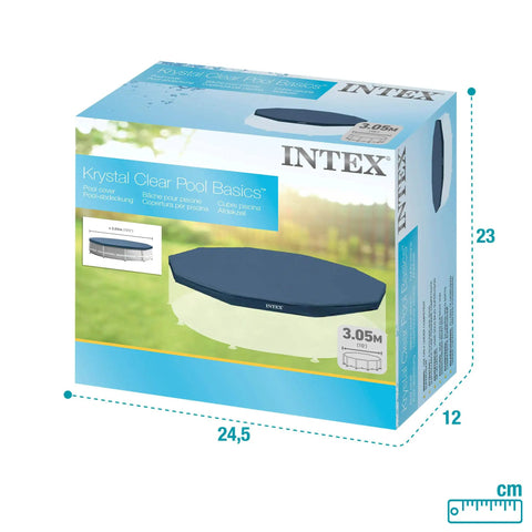 Ready For Summer Kickbacks 10 Ft Round Above Ground Pool Cover With Tight Rope Securing Heavy Duty Debris Shield That Stays Put In Wind Keeps Water Crystal Clear For Lazy Days And Chill