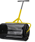 30 Inch Wide Manual Spreader With 26 Gal Capacity For Lawn Care Fertilizer Mulch Topsoil Manure And Grass Seed Pro Grade