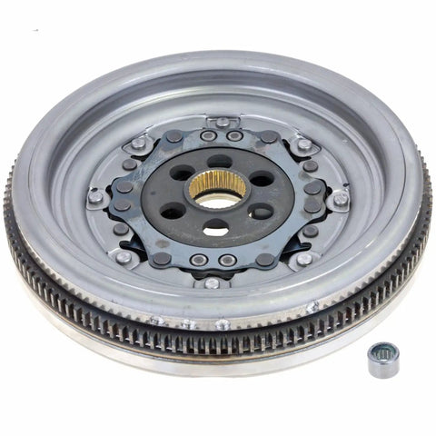 Top Shelf Dual Mass Clutch Flywheel With Wet Clutch Damper fits 2009-2015 Audi A3 VW Jetta Golf Beetle with single piece design.