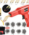 Dope Plastic Welding Kit For Car Bumpers With Six Types And 1050 Staples Pro DIY Repair Tool showcasing plier gun and staples