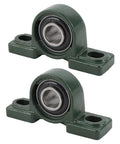 2 Piece 20 mm Pillow Block Bearing Ucp204 Self Aligning High Hard Steel Heavy Duty Unit Industrial Machinery Rated For Life