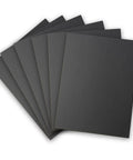 Six Pack Adhesive Neoprene Foam Sheets One Eighth Inch Thick Twelve By Eight Inch stacked pads for soundproofing and vibration dampening.