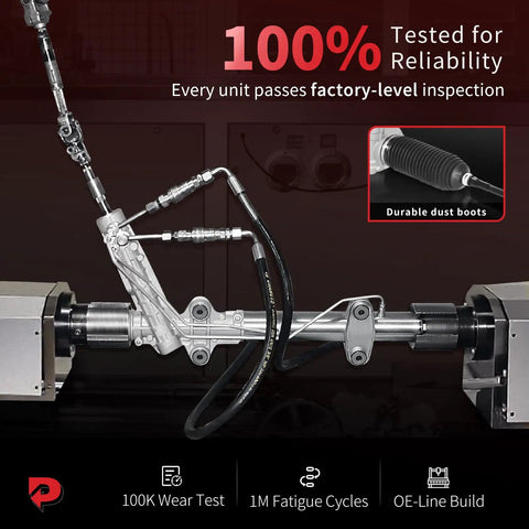 Manual Steering Rack And Pinion Assembly for Hyundai Elantra 2017 Through 2022 Left Hand Drive Leak Resistant testing equipment