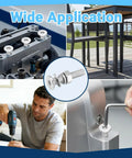 Wide application of 3360Pcs All In One M2 M3 M4 M5 stainless steel ultra low flat head hex socket cap screws kit in metal projects.