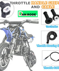 Mini Bike Twist Throttle Assembly and Cable Kit For 200cc CT200U MB200 CT200U EX BT200X Baja Warrior with grips and cable