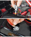 Close-up of Heavy Duty Gas Tank With Cap Petcock Vent Tube And Fuel Filter Line For 150cc 250cc Go Karts Built To Last