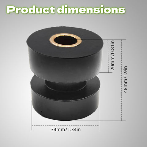 Exhaust Valves Bushing Kit For Peterbilt 357 375 379 385 Trucks dimensions 34mm diameter, 48mm height