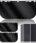 3 Pack Face Shield Replacement Lens 15.5 By 8 Inches Welding Shield Compatible With Hobart 770580 Tinted Full Face Shield