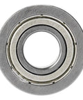 Set Of 10 Premium F6900ZZ Ball Bearings With Double Seals Rated For High Speed Smooth Operation In Light Industry Projects Plus Steel Build And 10x22x6mm Size, close-up view.
