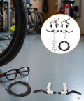 Lightweight Mechanical Disc Brake Set with Solid Aluminum Calipers and cable kit for mountain biking. Score Beast Mode Stopping Power With This Lightweight Mechanical Disc Brake Set Featuring Solid Aluminum Calipers Complete Cable Kit And Multi Tool Wrenches Built For Muddy Tracks And Hardcore Mountain Biking Rides.