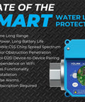 Smart Motorized Stainless Steel Ball Valve Kit For Water Control LoRa Wireless Battery Powered Quarter Mile Range