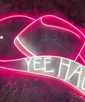 Cowboy Beer Neon Sign LED Tube Light For Bar Home Pub Cafe Decor 17 Inch Handmade Neon Lights Wall Art For Bedroom Office Hotel
