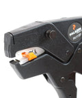 Close-up of Mini Stripax Plus Automatic Wire Stripper And Cutter For 28 To 18 AWG PVC And Teflon Insulated Wires Pro Grade Tool