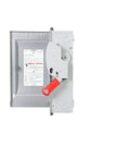Beefy 60 Amp 3 Pole 240 Volt 4 Wire Fused Heavy Duty Safety Switch With Type 1 Quick Make Quick Break Mechanism, Rugged Enclosure