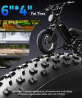 All Terrain Off Road Electric Bike For Adults With 2000W Peak Power 16 Inch Wheels 55 Plus Miles On A Charge Top Speed Up To 28 MPH Fat Tires 48V 12.5Ah Removable Battery With 30 Percent Faster Charging And Battery Swap Ready with fat tires and terrain versatility