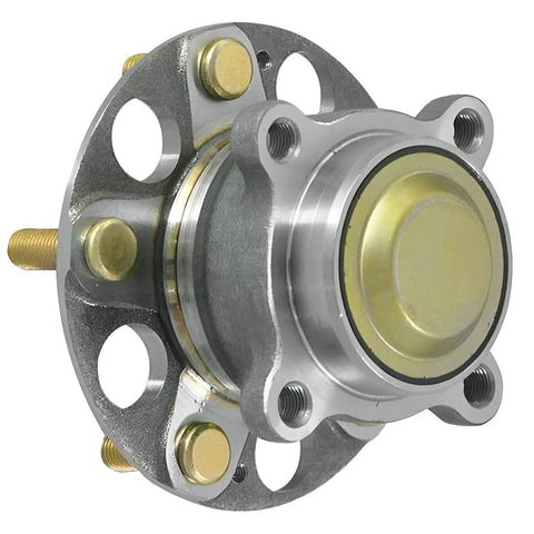 Rear Wheel Hub Bearings And Hubs Assembly Kit For 2015-2020 Acura TLX FWD And 2013-2015 And 2018-2023 Honda Accord Gas Models 2 Replacement Hubs And Bearings Set, close-up view