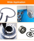 12mm Internal Retaining Ring Circlip Kit 100 Pcs 304 Stainless Steel Internal Circlip Snap Rings C Clips GB893 application