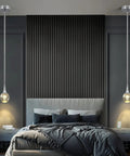 Mini Pendant Light With Dope Teardrop Crystal Jellyfish Pattern, Chrome Finish, 5W Globe LED Hanging Light in modern bedroom