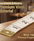 Soft Body Measurement Tape With Dual Scale 60 Inch And 150 Cm Non Stretch Lightweight Flexible Tape for measuring table