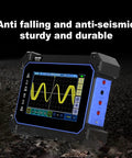TO1112D Touch Screen Tablet Oscilloscope With Two Channel Handheld Digital Scope, rugged design on rough terrain