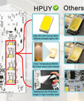 Refrigerator LED Light And Main Driver Replacement WPW10515058 W10515058 For Kenmore Maytag Whirlpool Includes 1 PCB Driver Details