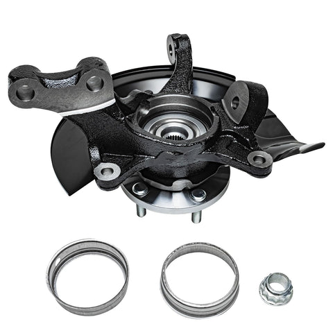 2.4L Front Steering Knuckles For 2004 2005 2006 Toyota Camry USA Built Replacement Kit With Wheel Bearing Hubs