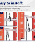 Ladder Rope Replacement For Extension Ladders Up To 40 Feet With Single Pulley Fits Werner AC30 2 installation guide