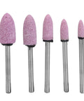 100 Pieces Polishing Stone Head Pro Grade Set For Grinder With 3mm Shank displayed in various sizes