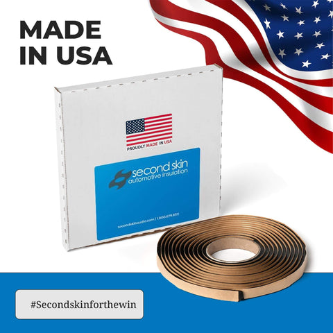 Durable Pro Grade Butyl Sealant Tape For Auto RV Marine And Window Glazing One Roll Twenty Feet By One Half Inch By One Quarter Inch Waterproof And Weatherproof Indoor Outdoor Use Clean Seal With One Hundred Percent Pure Butyl Made In USA packaging with American flag