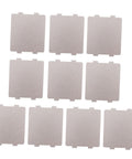 Ten-Pack Microwave Waveguide Cover Mica Sheet Replacement For Ovens With High Heat Resistance And Insulation Board Top Notch Microwave Oven Parts