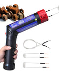 Handheld 1700W Heavy Duty Magnetic Induction Heater To Kick Loose Rusted Bolts Nuts Gears Quick One Hand Mini Auto Shop Thread Yanker Extractor Aluminum Box with copper rings.