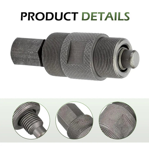 Dual End Flywheel Puller For Motorcycles And Scooters Rust Proof Knurling Anti Slip Design Universal Stator Remover