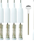 Washer Suspension Rod Kit Assembly For LG Top Load Washers Replacement 4 Piece Set Compatible With WT1101CW WT1201CV WT1201CW WT4870CW