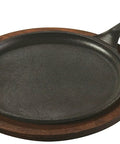 Cast Iron Griddle 8 Inch Round Pre Seasoned Griddle Pan For Pancakes Tortillas And More Induction Grill Oven Campfire Ready