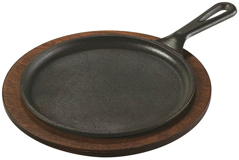 Cast Iron Griddle 8 Inch Round Pre Seasoned Griddle Pan For Pancakes Tortillas And More Induction Grill Oven Campfire Ready