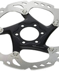 Ice Tech 160mm 6 Bolt Beefy Brake Rotor With Aluminum Core Heat Management for Cooler Operation Reduced Power Fade Silver