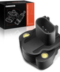 Throttle Position Sensor TPS For Dodge Dakota Durango Ram Jeep Grand Cherokee Liberty Commander Plug And Play Easy Install Replacement Fits 2002 2006 Models With 2.4L 3.7L 4.0L 3.9L Engines black plastic sensor with 3-pin connector