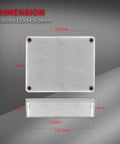 Dimensions of 3 Pack 1590BB Aluminum Guitar Pedal Enclosures Unpainted Stomp Box Case For DIY Effects Pedals 120x94.5x34MM