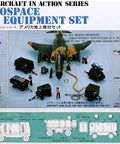 U.S. Aerospace Ground Equipment Set with model aircraft and accessories, Do It Yourself Aerospace Ground Equipment Model Kit For Scale Builders With Decals And Transfers, Detailed Instructions Included, Paints And Glues May Be Required, Dope For Retro And Modern Hobbyists, scale 1/72