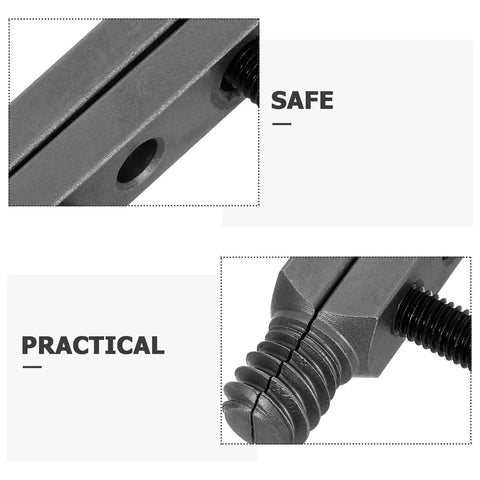 Heavy Duty Broken Bolt Extractor Tool Kit For Plumbing And Faucet Repairs Made With Hard Alloy Material To Easy Remove Stripped Screws From Water Hoses At Home Or Shop close-up