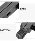 Heavy Duty Broken Screw Extractor Kit For Home And Kitchen Plumbing Fixtures Tough Hard Alloy Tool To Unwind Damaged Water Hose Valves And Pipes Effortlessly close-up silver extractor threads