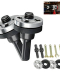 Plug And Play Angle Grinder Connector Kit For Electric Drills With 10 To 13mm Chuck Includes Connecting Rod Arbor Mandrel Adapter Flange Nuts And Wrench