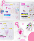Bead Pets Kit For Kids And Kid Friendly DIY Jewelry And Keychain Craft With 800 Plus Colorful Pony Beads 65 Feet Cord 10 Animal Patterns And Beginner Friendly Instructions Includes Needles And Storage Box