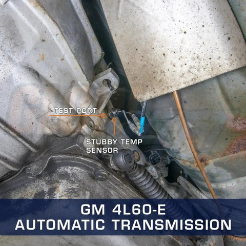 Installed Stubby Transmission Temperature Sensor Sending Unit for GM 4L60-E Automatic Transmissions, 1/8-27 NPT Thread