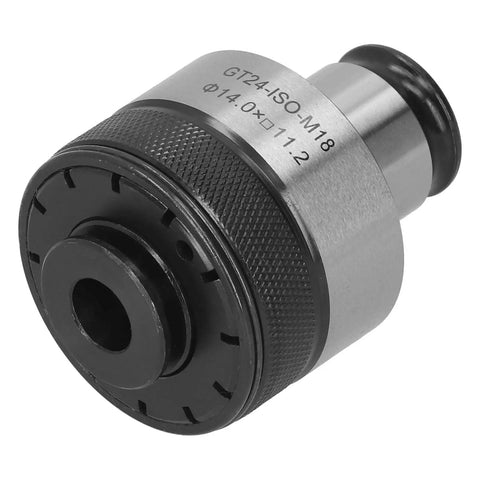 Solid Collet Chuck Holder With Torsion Overload Protection Fits Gt24 Iso For Drilling Milling And Boring Machines For Heavy Duty Use close-up view showing details and specifications.