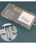 Heavy Duty 200 Pcs Spring Assortment Kit With 20 Size Galvanized Compression Springs For Home Repairs Furniture Fixes And Tough Mechanical Jobs Rust Proof Storage Case Included in clear plastic case