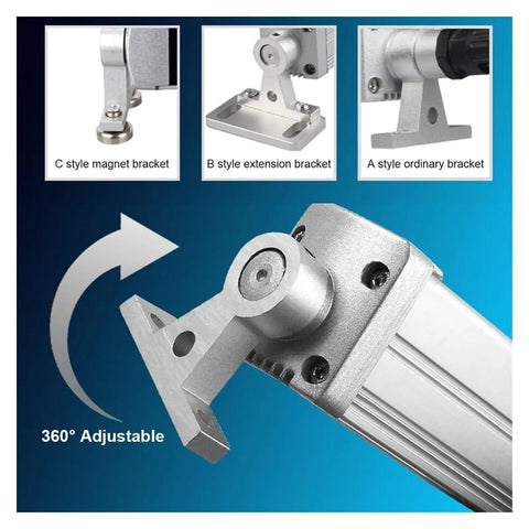 LED Shop Light For Workshop And Industrial Use Beast Bright 10W Utility Work Lamp multi-angle mounting brackets